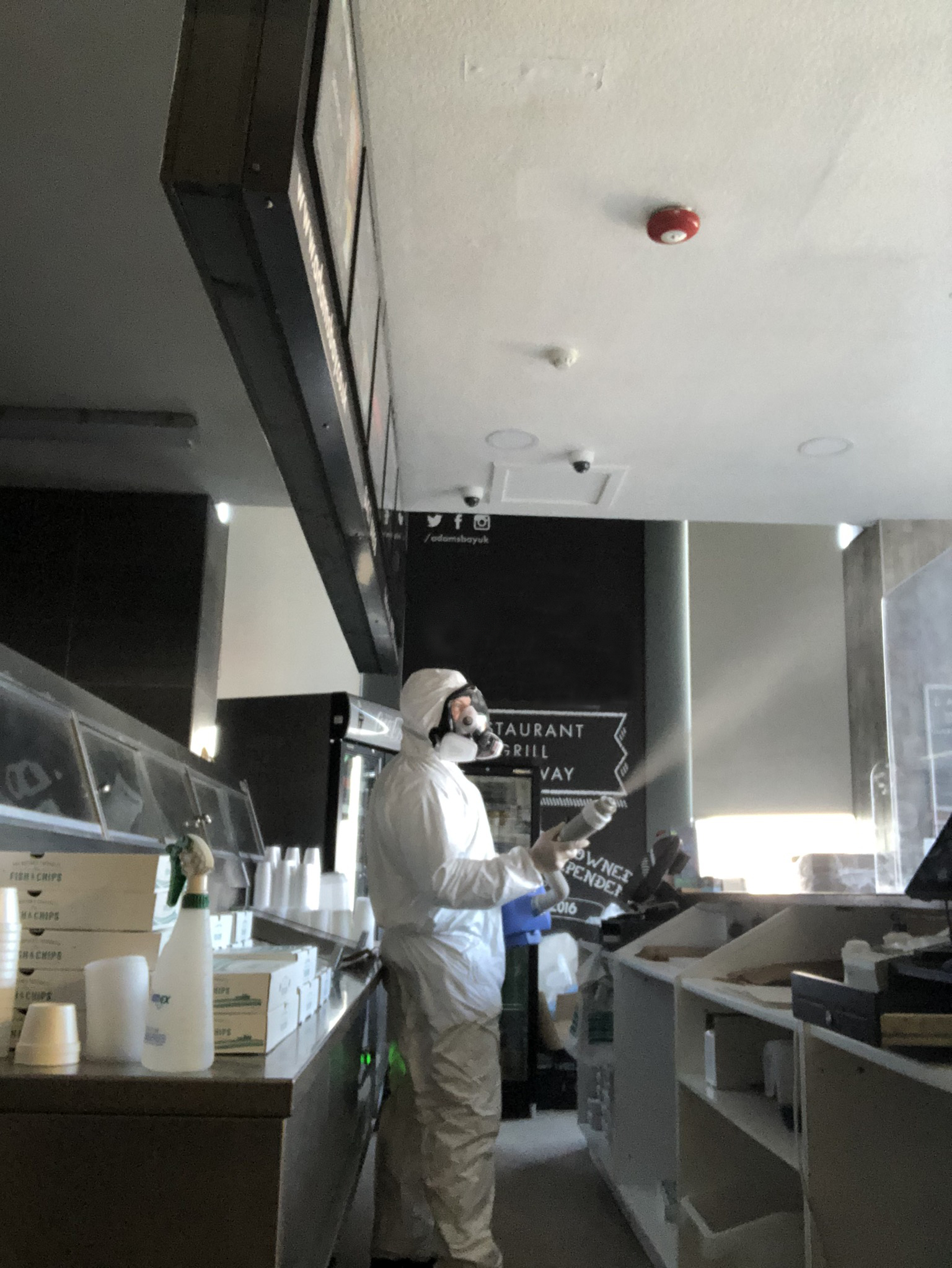 Coronavirus deep clean